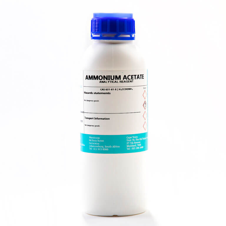 Ammonium Acetate AR – 500g