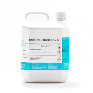 Barrium chloride 0.1m