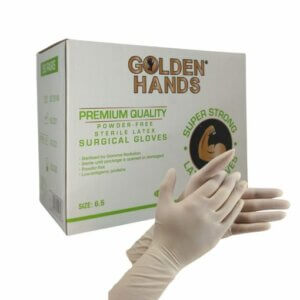 Powder Free Sterile Latex Surgical Gloves