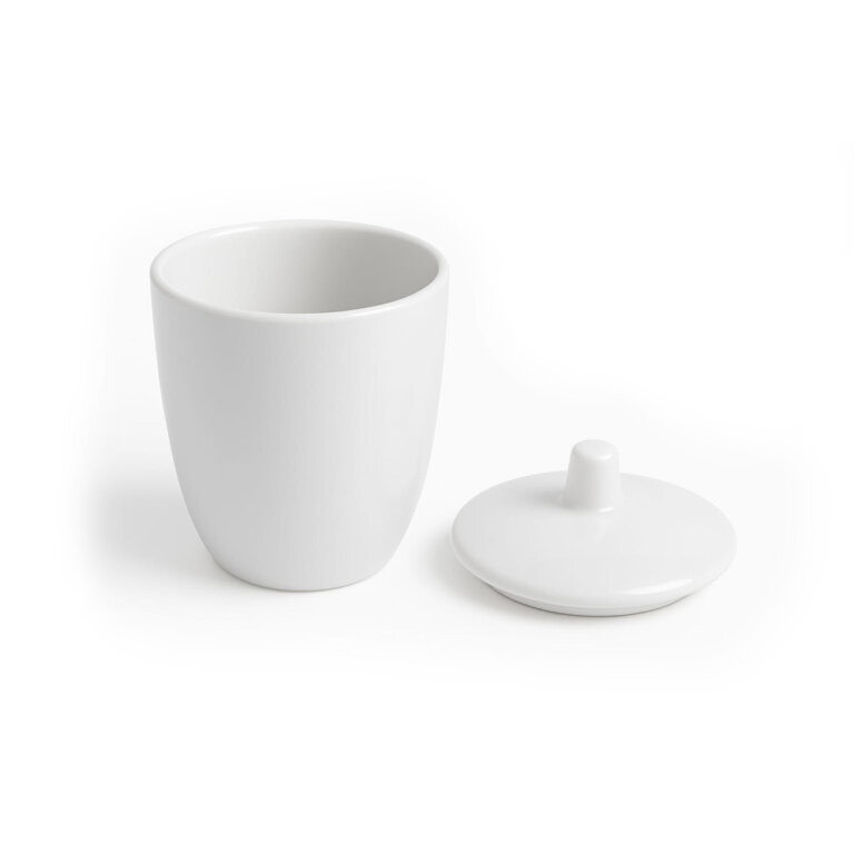 Porcelain Crucible 100 ml with Lid